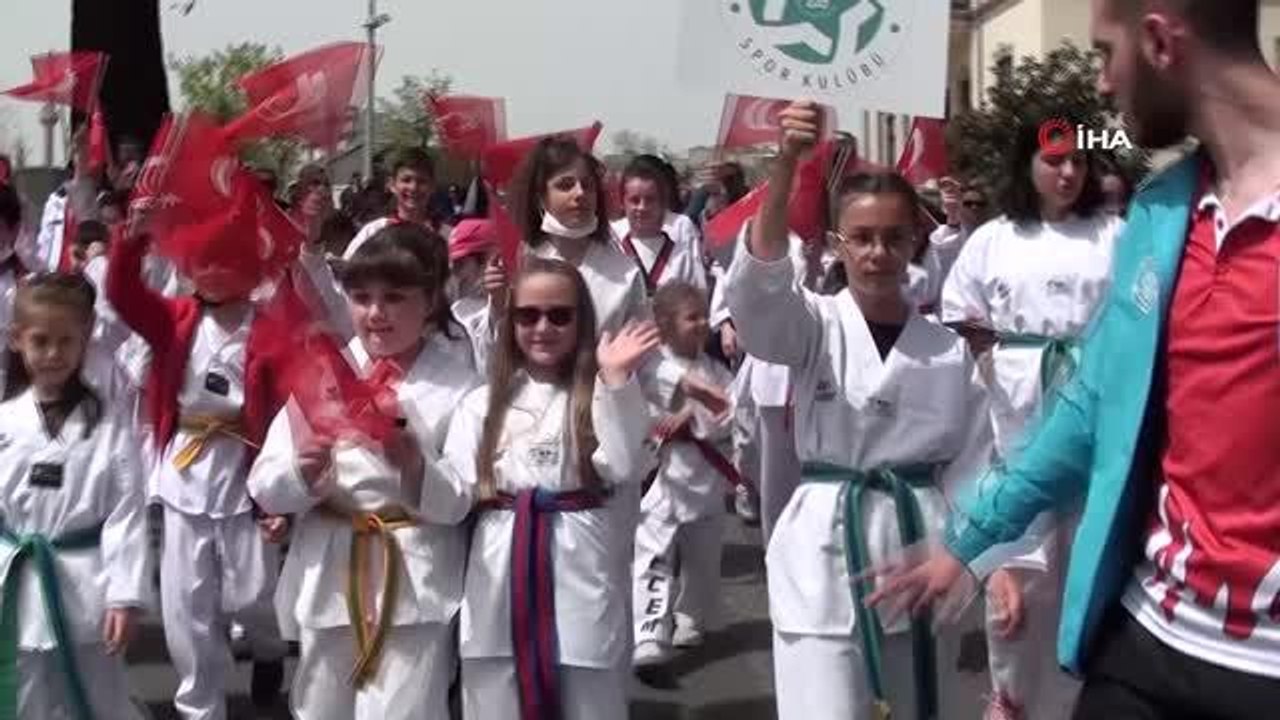 Tekirdağ'da 23 Nisan Çocuk Şenliği etkinliği düzenlendi