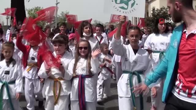 Tekirdağ'da 23 Nisan Çocuk Şenliği etkinliği düzenlendi