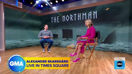 Alexander Skarsgard talks about new film, ‘The Northman’ I GMA