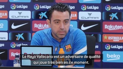 21e j. (en retard) - Xavi : "Une occasion en or de consolider notre deuxième place"