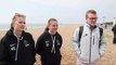 Portsmouth university students take part in the Big Dip at Southsea seafront