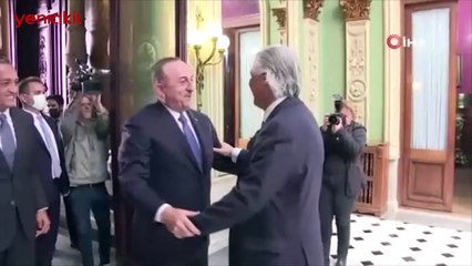 Bakan Çavuşoğlu, Uruguaylı mevkidaşıyla görüştü