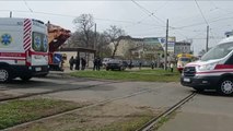 Ucrania evacúa en tren a personas ancianas del este del país hasta la ciudad de Khmelnytskyi