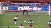 اشواط الاضافية مباراة انجلترا و الكاميرون 3-2 ربع نهائي كاس العالم 1990