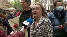 Sant Jordi reúne a miles de personas en una feria del libro con récord de ventas