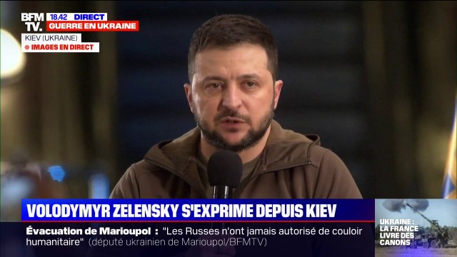 Volodymyr Zelensky: La nation ukrainienne défend sa liberté