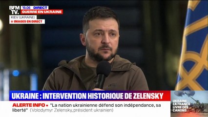 Download Video: Volodymyr Zelensky fustige le blocage des convois humanitaires par la Russie