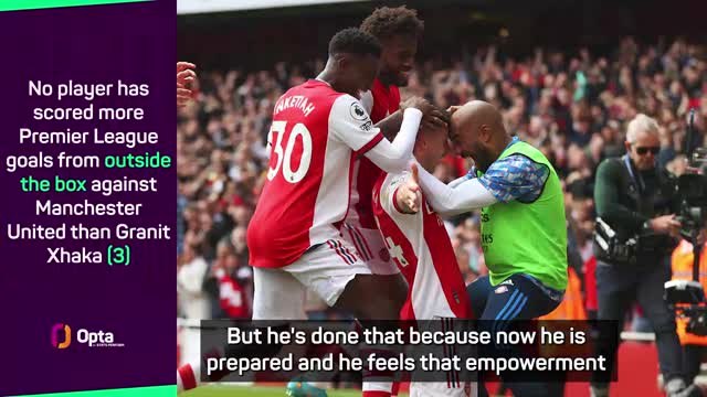 Arteta dreamed of Xhaka redemption with Arsenal fans