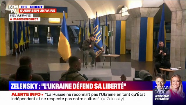 Volodymyr Zelensky annonce qu'il rencontrera demain à Kiev le chef de la diplomatie et le ministre de la défense américains