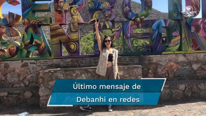 “Ya voy a subir fotos de cualquier lugar que vaya”: El último mensaje de Debanhi en redes