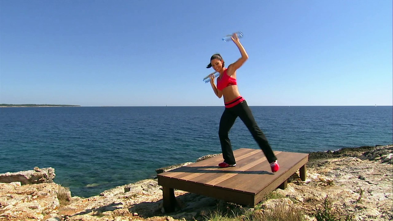 FITNESS - Abdominaux et fessiers intensifs et obtenir des bras fermes