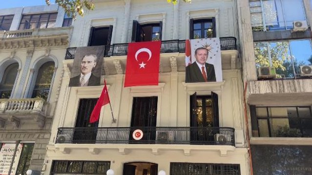 MONTEVİDEO - Bakan Çavuşoğlu, Türkiye'nin Montevideo Büyükelçiliğinin açılışını yaptı (1)