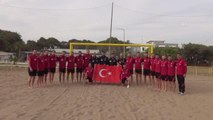 Plaj Futbolu Milli Takımı kampa girdi