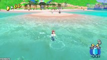 Super Mario Sunshine Playthrough - Gelato Beach Blue Coins