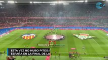 Esta vez no hubo pitos: locura total con el himno de España en la final de la Copa del Rey