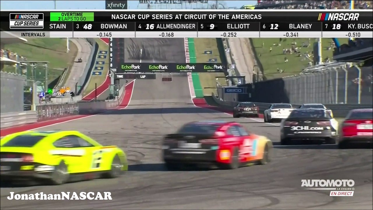 Finish Austin 2022 NASCAR Cup Series