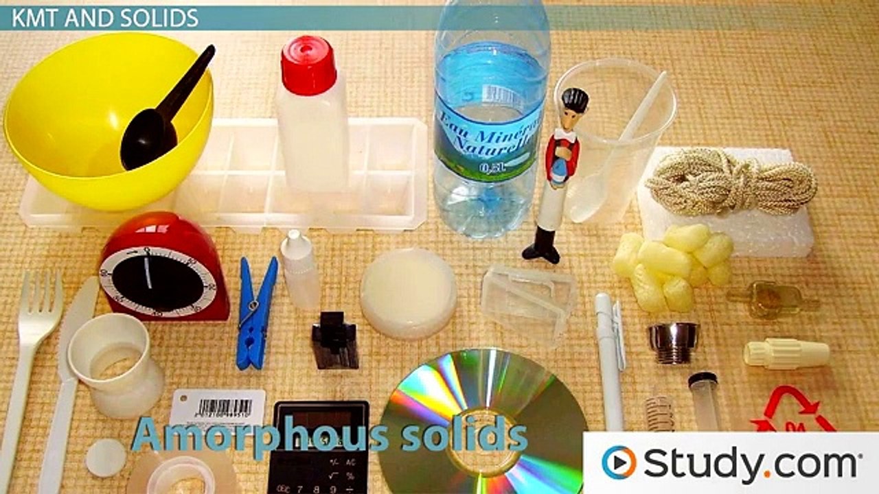 The Kinetic Molecular Theory- Properties of Solids and Liquids -