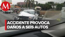 Se registra fuerte accidente vial en carretera Nacional