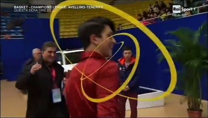 CoC16 - Commentators mention Hanyu (RAI ITA)