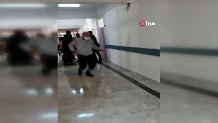 Hastaneyi birbirine katan baba-oğul tutuklandı
