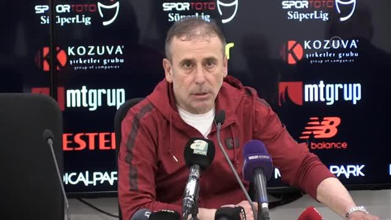 Adana Demirspor-Trabzonspor maçının ardından - Abdullah Avcı