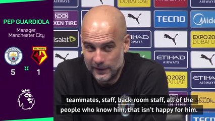 Guardiola likens four goal Gabriel Jesus to Stoichkov