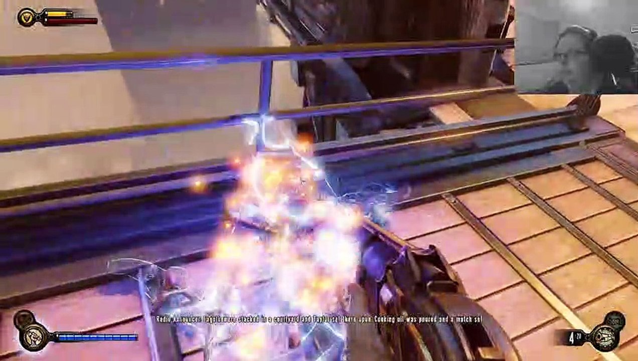 Chatzu Plays BioShock Infinite - Taking Hits And Talking To Fitz