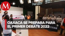 Todo listo para el primer debate de candidatos a la gubernatura de Oaxaca