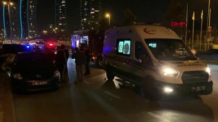 İSTANBUL-KARTAL'DA AŞIRI HIZ YAPAN OTOMOBİL 4 ARACI HURDAYA ÇEVİRDİ; 2 YARALI