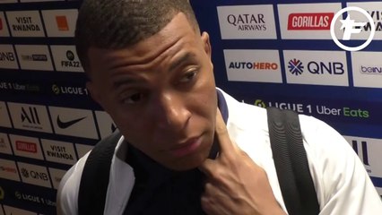 Kylian Mbappé pas déçu par l'ambiance du Parc