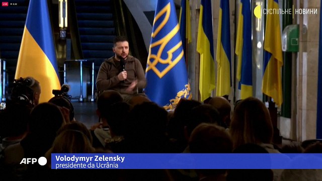 Zelensky pede reunião com Putin e critica Guterres