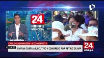 Carlos Adrianzén sobre posible retiro AFP: “Esta medida es demagógica y no ayudará a la gente”