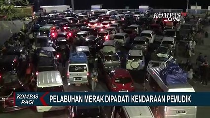 Dermaga Reguler & Eksekutif Padat, Bagaimana Kondisi Pelabuhan Merak Hari Ini?