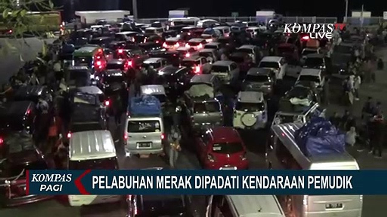 Dermaga Reguler & Eksekutif Padat, Bagaimana Kondisi Pelabuhan Merak Hari Ini?