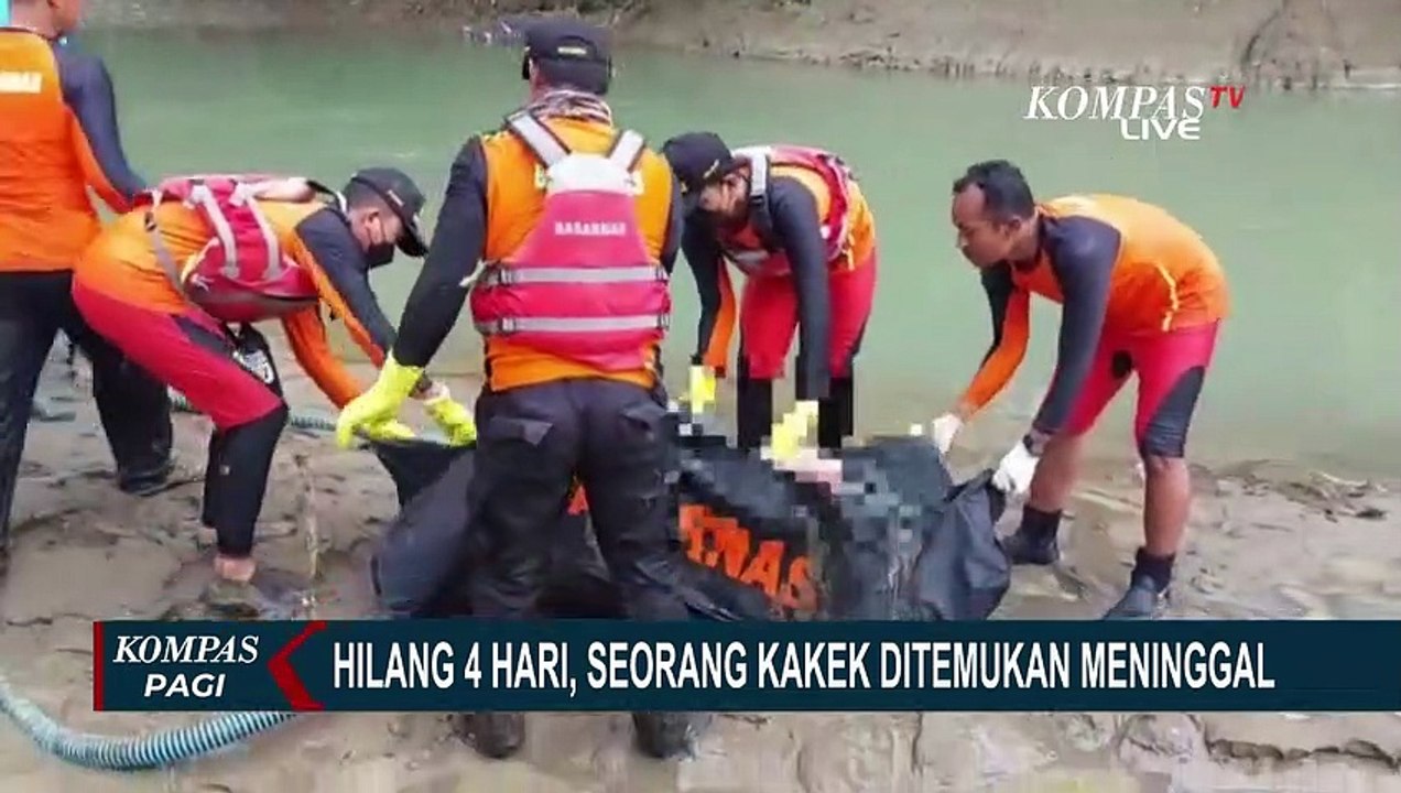 4 Hari Hilang, Tim SAR Gabungan Temukan Jenazah Kakek di Cilacap Terseret Sungai Cikawung