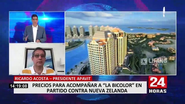 Ricardo Acosta sobre vuelos a Qatar: “Los aficionados ya deben comprar sus pasajes”