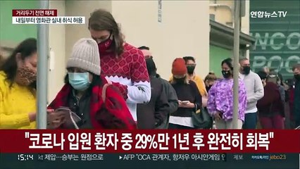 "코로나 입원 환자 중 29%만 1년 후 완전히 회복"