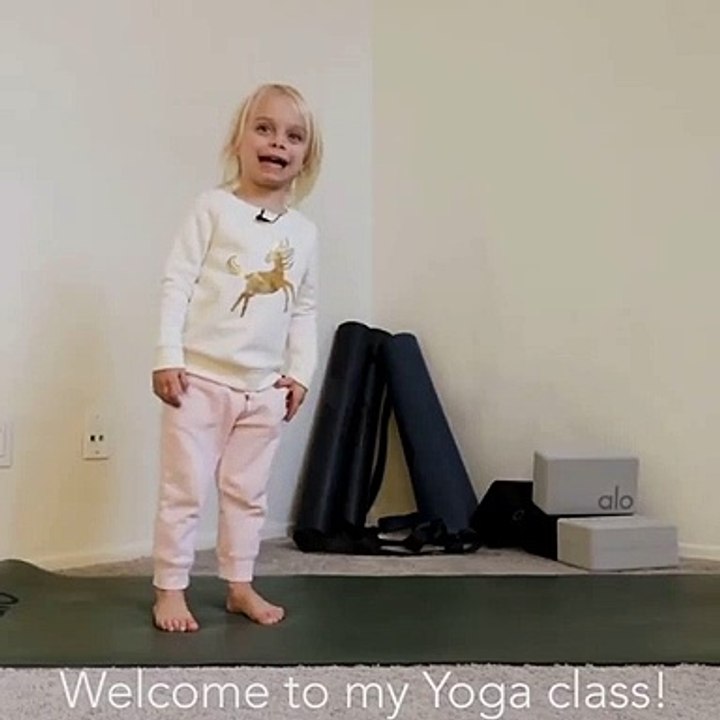 Baby yoga instructor video Dailymotion
