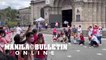 Supporters of VP Leni Robredo dances in Intramuros, Manila