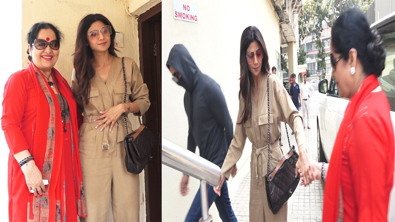 Shilpa Shetty अपने पति Raj Kundra और माँ के साथ हुईं स्पॉट, मीडिया देख भागे राज कुंद्रा | FilmiBeat