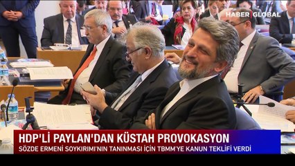 HDP'li Paylan'dan küstah provokasyon