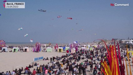 35th International Kite Festival kicks off in Berck, France