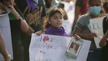 El hallazgo del cadáver de una joven desaparecida en México saca a la calle a cientos de mujeres