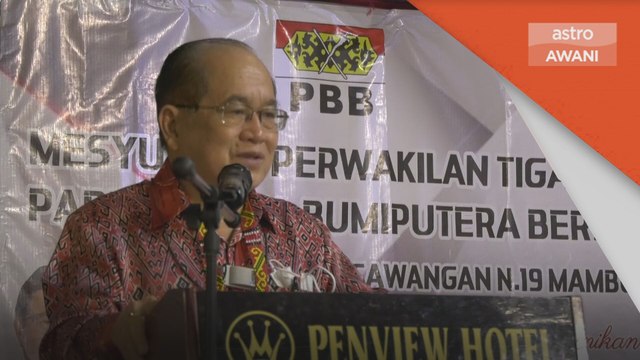Politik | Abang Johari kekal Presiden PBB