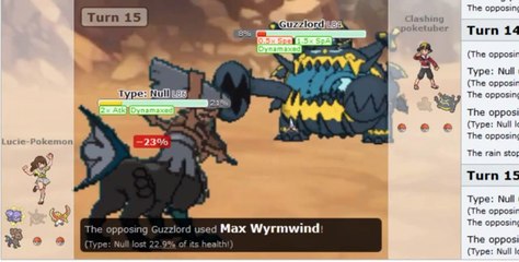 RANDOM BATTLE AGAINST CLASHING POKETUBER  ( Pokemon Showdown )