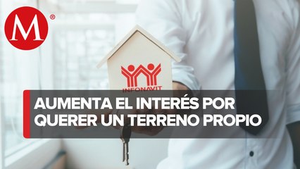 Download Video: 44.7% de los derechohabientes desean un crédito para adquirir un terreno: Infonavit