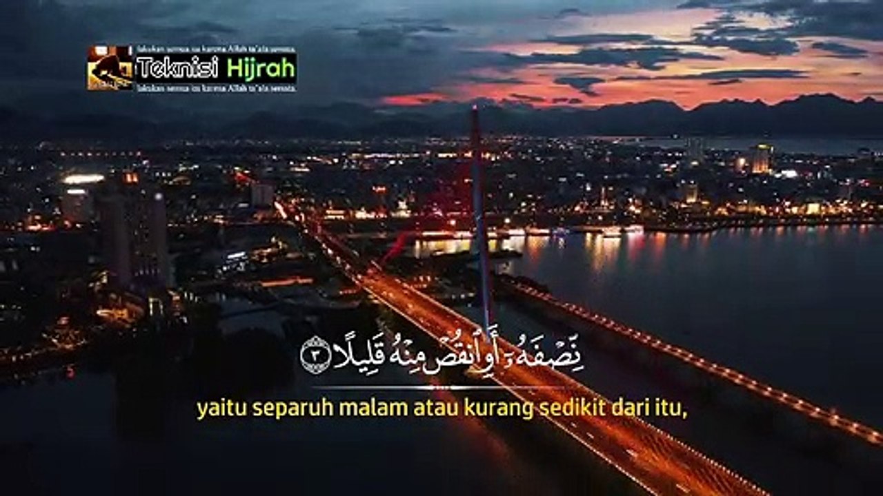 Surah Al-Muzammil | Salah Mussaly | Teknisi Hijrah