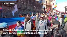 Marcia per la Pace Perugia-Assisi: oltre diecimila persone in corteo