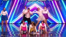 GOLDEN BUZZER! Born To Perform’s moves bring pure HAPPINESS - Auditions - BGT 2022