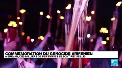 Arménie : à Erevan, des milliers de personnes commémorent le génocide de 1915